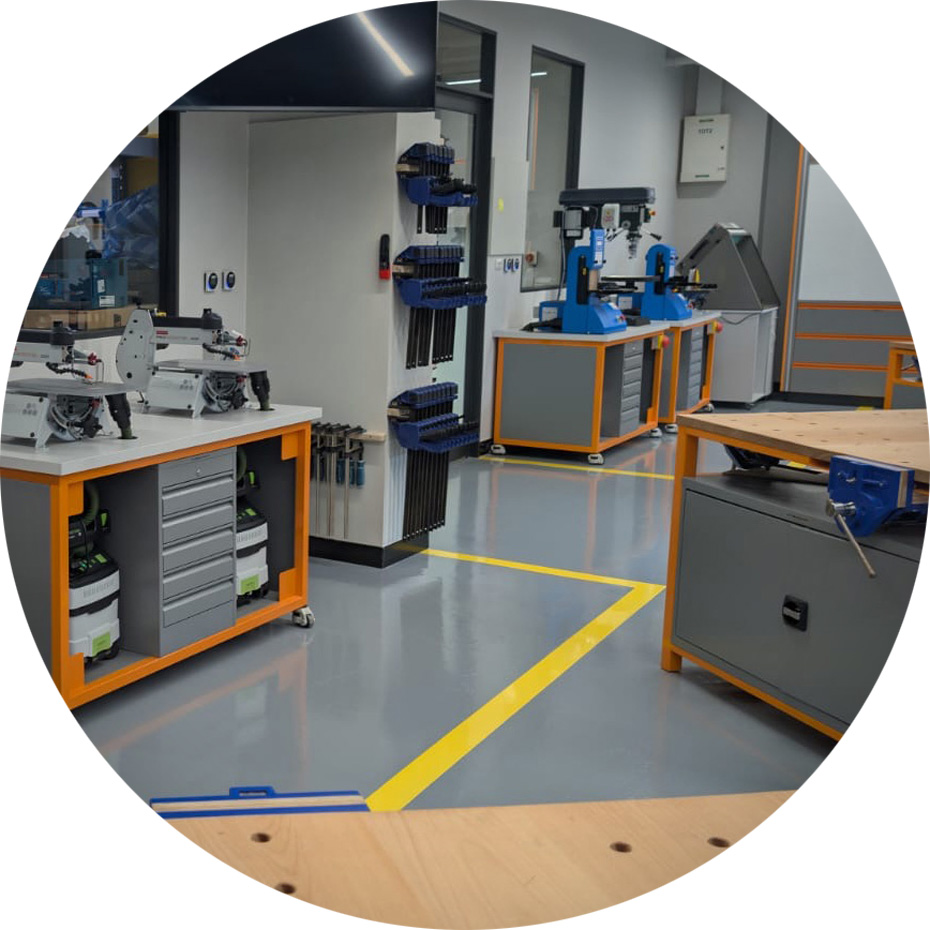 Design Technology and STEM Space Design, Installation and Maintain